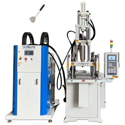 Máquina de moldeo por inyección vertical de silicona líquida para hacer espátulas