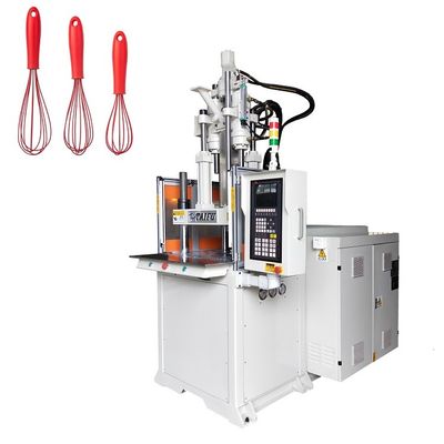 Apto para PP, PA, TPE, ABS Material plástico Máquina de moldeo por inyección vertical para batidora de huevos
