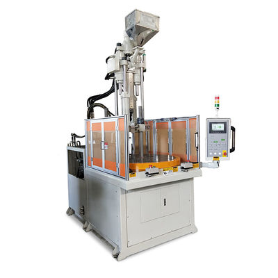 Máquina de moldeo por inyección vertical rotativa de 55 toneladas para la fabricación de artículos médicos