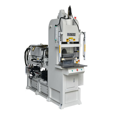 Máquina de moldeo por inyección vertical de 55 toneladas tipo C para fabricar enchufes de alta calidad