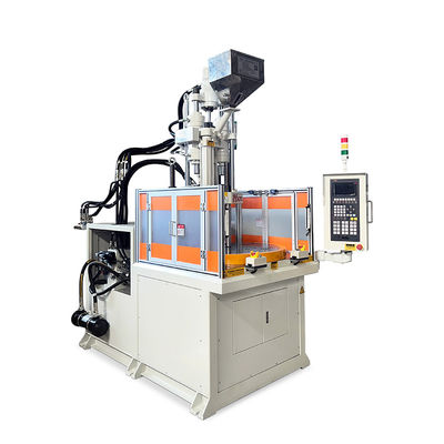 Máquina de moldeo por inyección de plástico rotativo vertical de alta calidad para fabricar piezas de automóviles