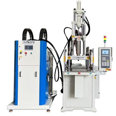 Máquina de moldeo por inyección vertical de silicona líquida de 55 toneladas para fabricar cinturones de relojes de silicona