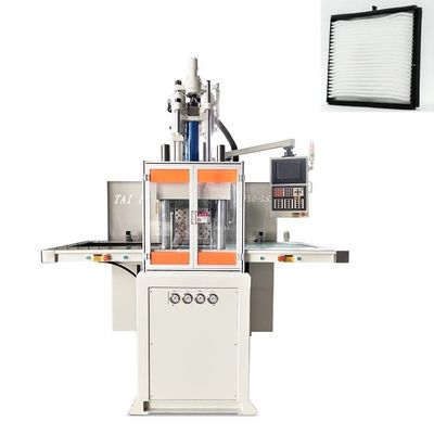 Máquina de moldeo por inyección de doble deslizamiento vertical de alta eficiencia que fabrica filtro de aire
