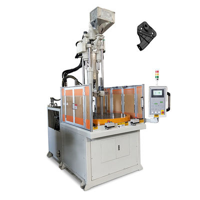 Máquina de moldeo por inyección de plástico rotativo vertical para fabricar piezas de automóviles