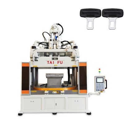 Máquina de moldeo de 200 toneladas de inyección vertical de mesa de bajo trabajo para hacer la hebilla del cinturón de seguridad