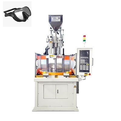 Máquina de moldeo por inyección vertical rotativa de 35 toneladas para la fabricación de gafas de buceo