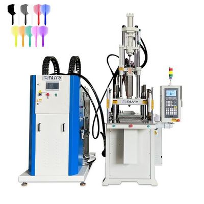 Máquina de moldeo por inyección vertical de silicona líquida de 55 toneladas para hacer cola de dardos