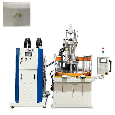 Máquina de moldeo por inyección vertical de silicona líquida de 55 toneladas para fabricar enchufes de aviación
