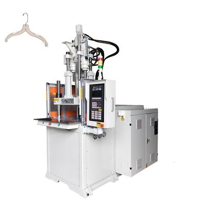 Máquina de moldeo por inyección de productos plásticos verticales de 85 toneladas para fabricar perchas de abrigos