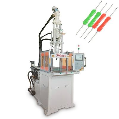 Máquina de moldeo por inyección vertical de alta velocidad de alta productividad que hace gancho de gancho