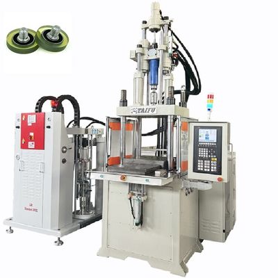 Máquina de moldeo por inyección de silicona líquida para hacer rueda de desplazamiento