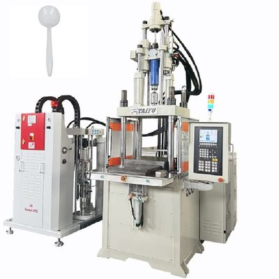 Máquina de moldeo por inyección de silicona líquida para hacer cucharas desechables de plástico