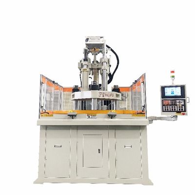 Máquina de moldeo por inyección de plástico rotativo vertical de 160 toneladas para fabricar cucharas desechables de plástico