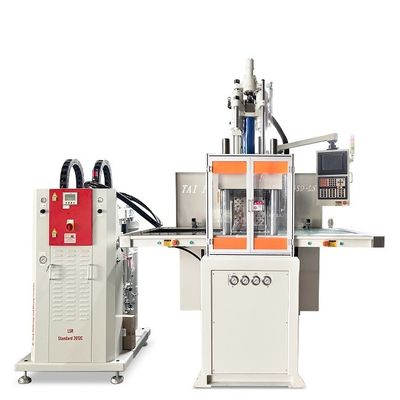 Máquina de moldeo por inyección LSR de doble deslizamiento vertical para hacer rejillas de hielo