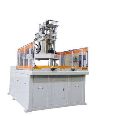 Máquina de moldeo por inyección de plástico rotativo vertical de 160 toneladas para fabricar manillas de motocicletas