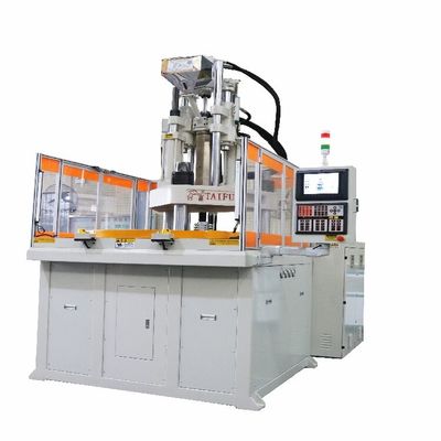 Máquina de moldeo por inyección de plástico rotativo vertical de 160 toneladas para fabricar manillas de motocicletas