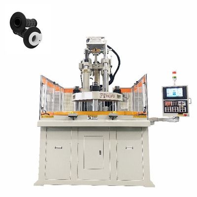Máquina de moldeo por inyección de plástico rotativo vertical de 160 toneladas para fabricar manillas de motocicletas