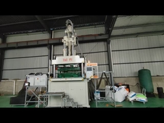 Máquina de moldeo por inyección de plástico vertical de 350 toneladas utilizada para el levantamiento de pesas